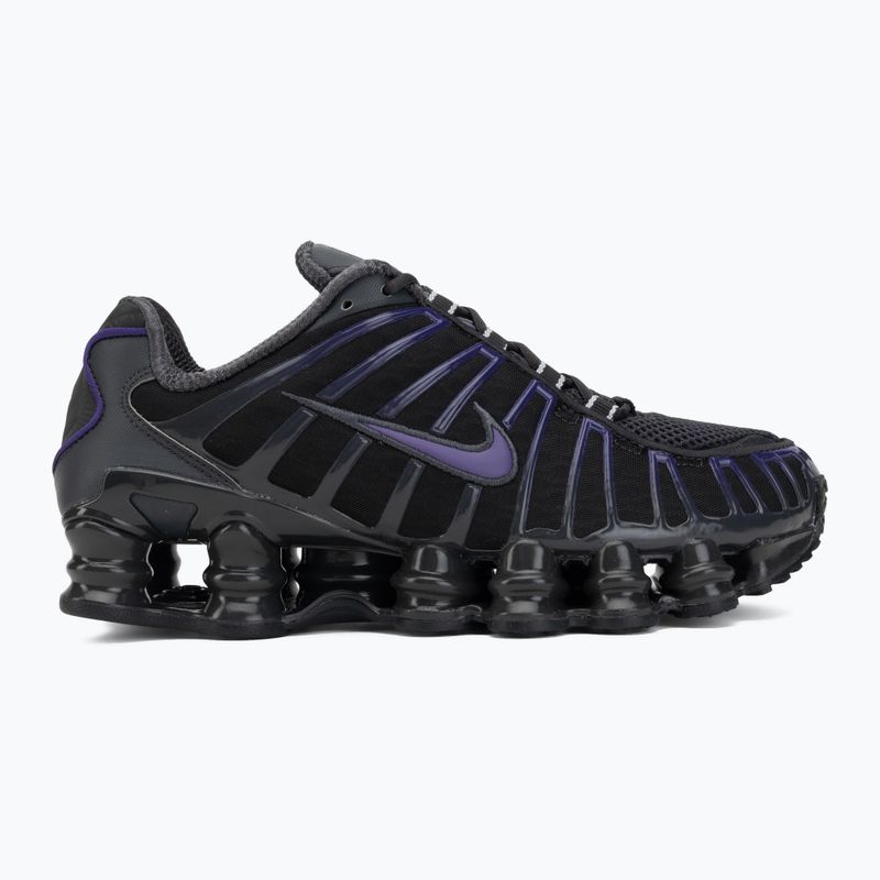 Buty męskie Nike Shox TL dark smoke grey/court purple 2