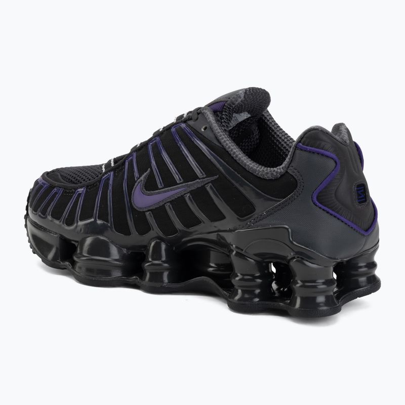 Buty męskie Nike Shox TL dark smoke grey/court purple 3