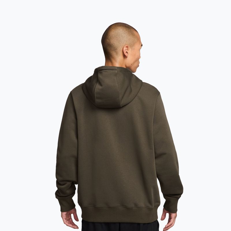Bluza tenisowa męska Nike Court Dri-Fit Heritage French Terry Hoodie dark hazel/saffron quartz 2