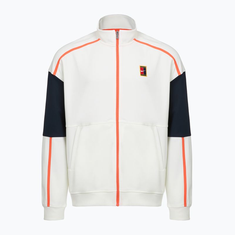 Bluza tenisowa męska Nike Court Heritage sail/turf orange 6