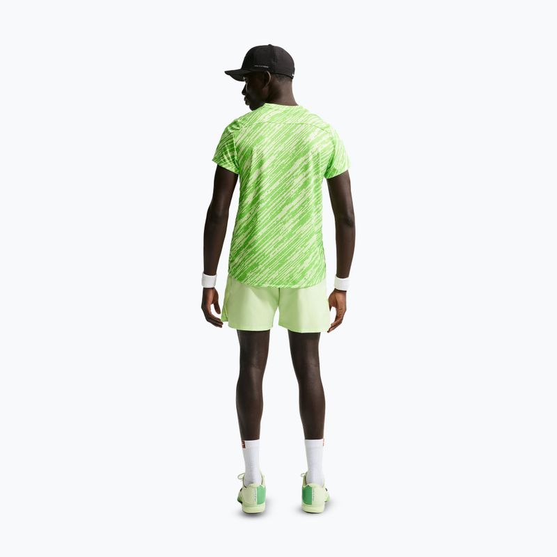 Spodenki tenisowe męskie Nike Court Dri-Fit Victory 7" light liquid lime/black 4