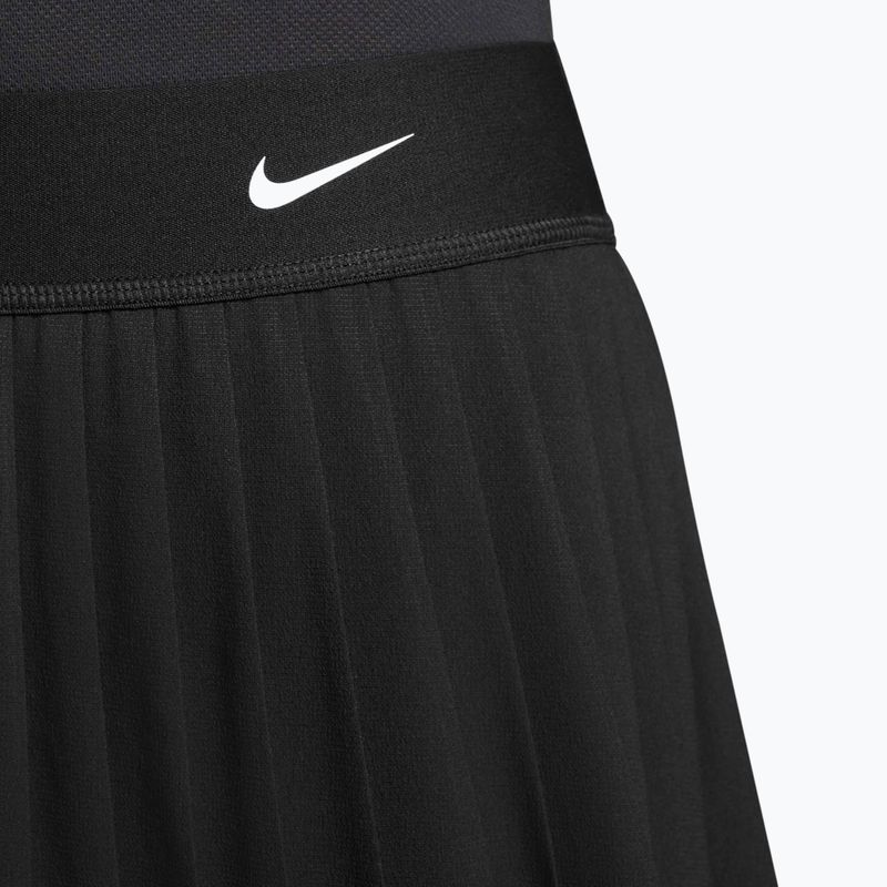 Spódnica tenisowa Nike Victory Dri-Fit High-Waisted Pleated black/white 4
