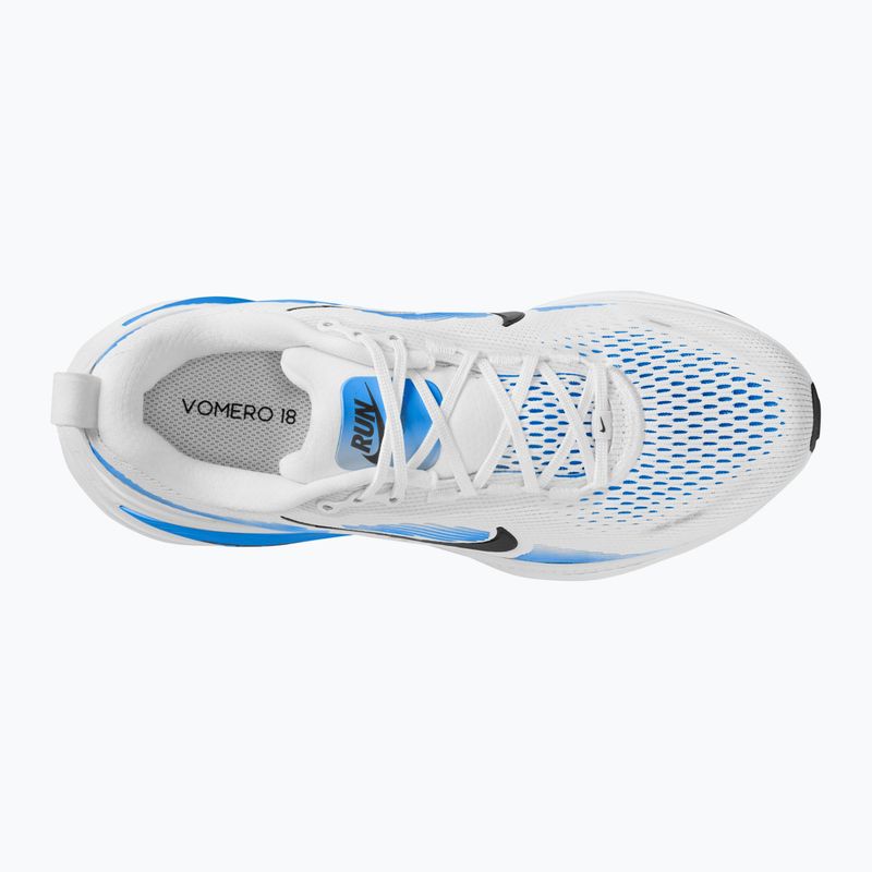 Buty do biegania męskie Nike Vomero 18 white/blue hero/black 4
