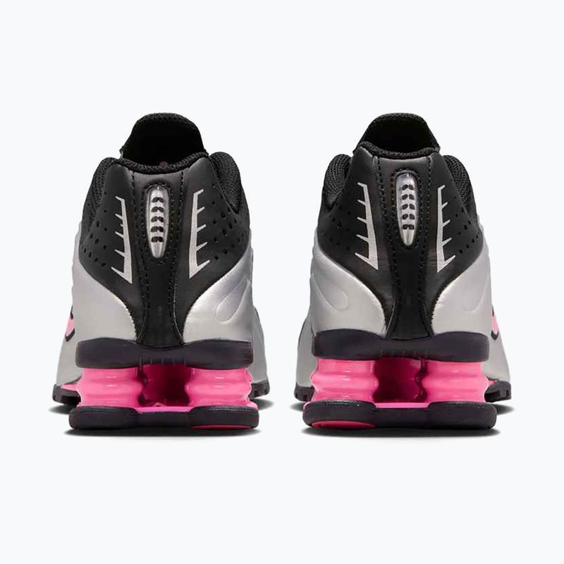 Buty Nike Shox R4 black/pinksicle/metallic silver 11