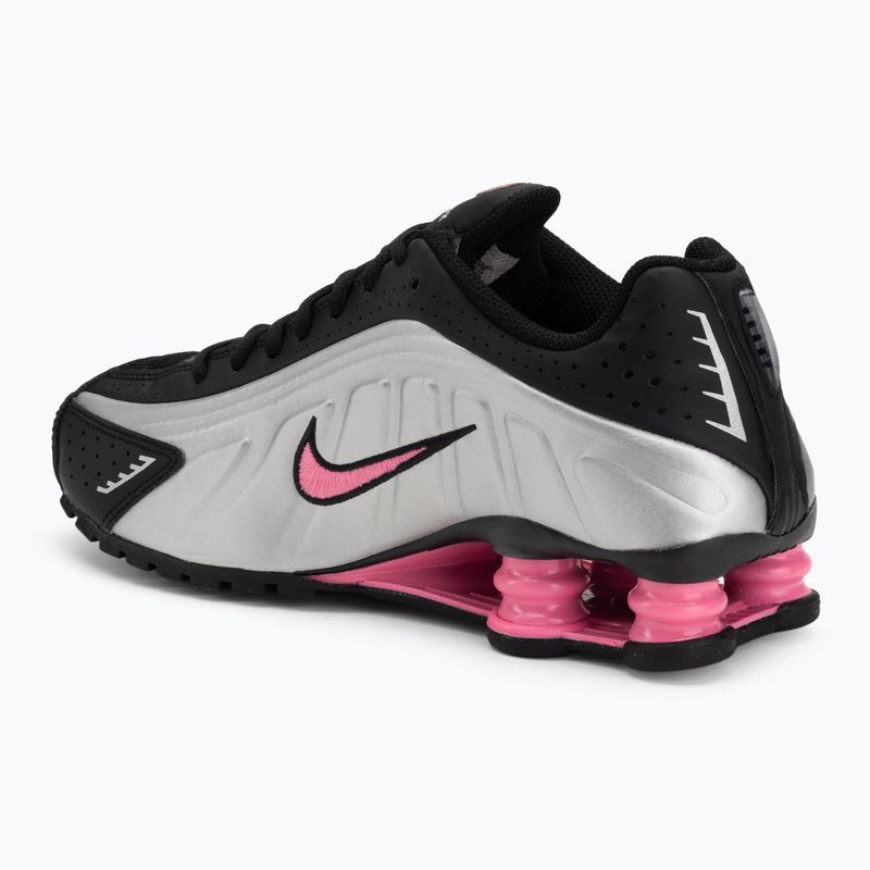 Buty Nike Shox R4 black/pinksicle/metallic silver 3