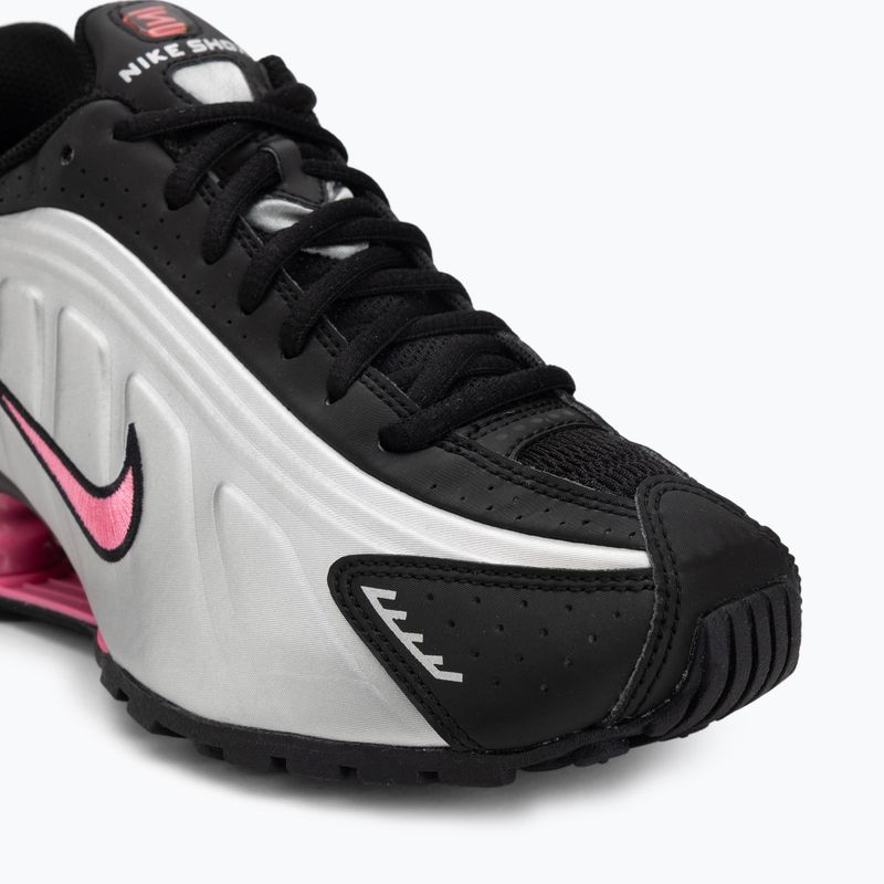 Buty Nike Shox R4 black/pinksicle/metallic silver 7