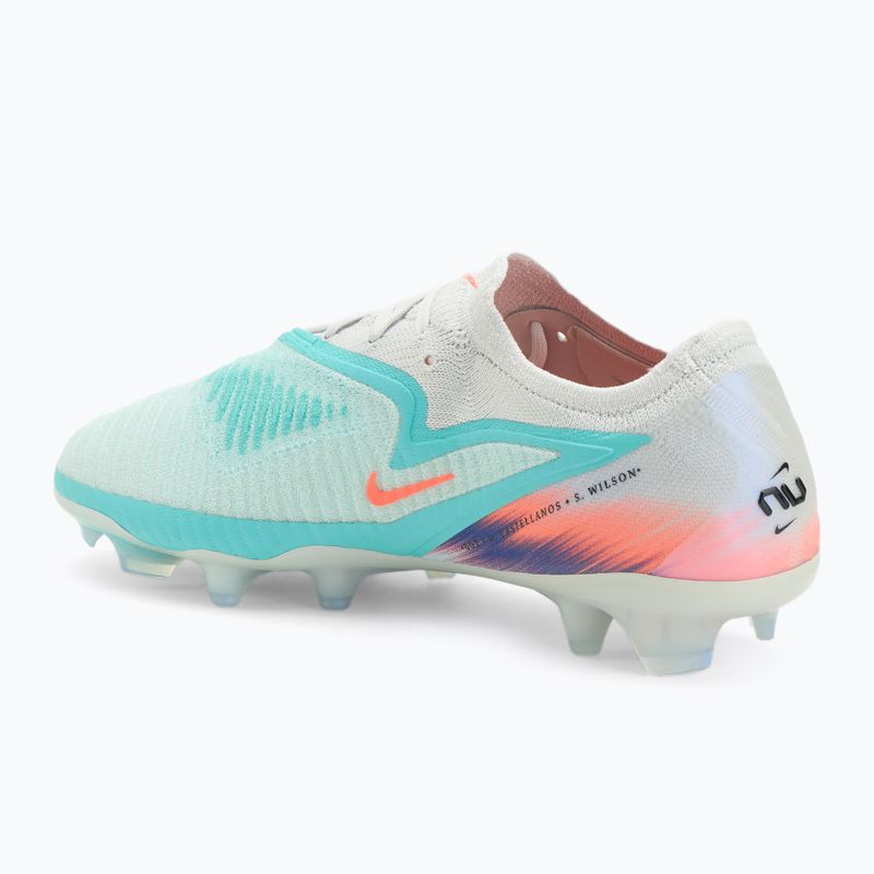 Buty piłkarskie męskie Nike United Phantom 6 Low Elite FG pistachio frost/hyper orange 3