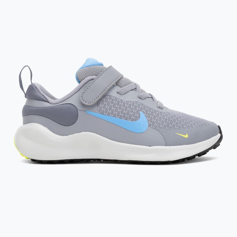 Buty dziecięce Nike Revolution 7 cement grey/university blue/light carbon 2