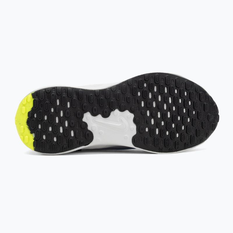 Buty dziecięce Nike Revolution 7 cement grey/university blue/light carbon 4