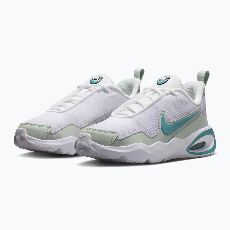 Buty dziecięce Nike Air Max Nova white/denim turquoise/light silver/mint foam 10
