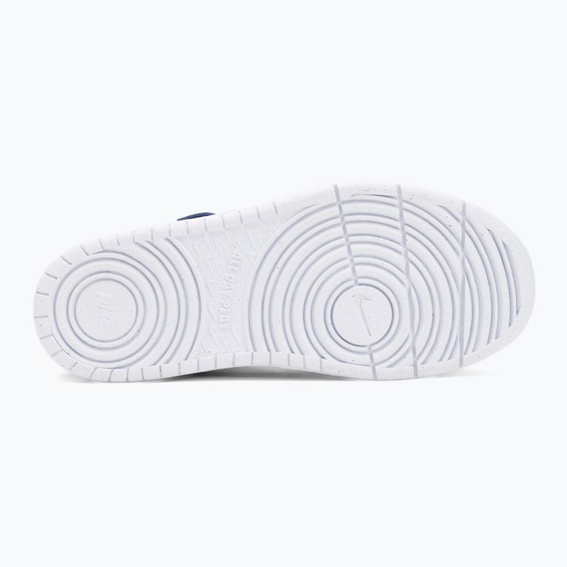Buty dziecięce Nike Court Borough Low Recraft dark team red/Ssoft pearl/midnight navy 4