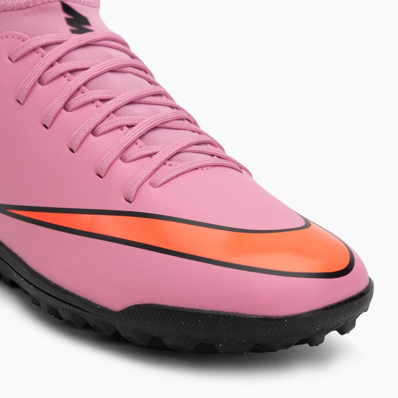 Buty piłkarskie męskie Nike Mercurial Superfly 10 Club TF magic flamingo/black/total crimson 7