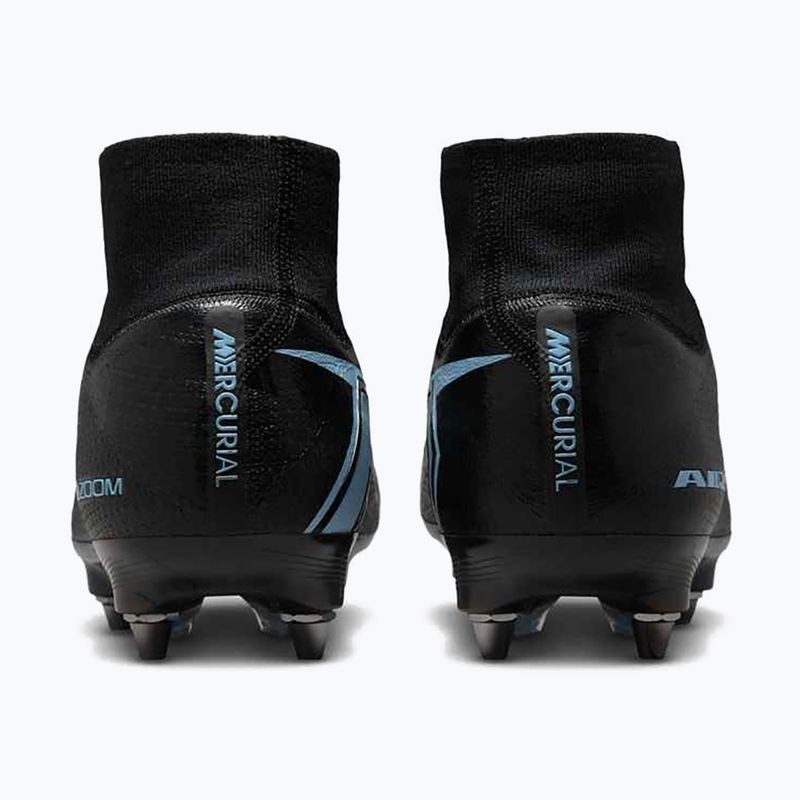 Buty piłkarskie męskie Nike Mercurial Superfly 10 Elite SG-Pro black/ice blue 8