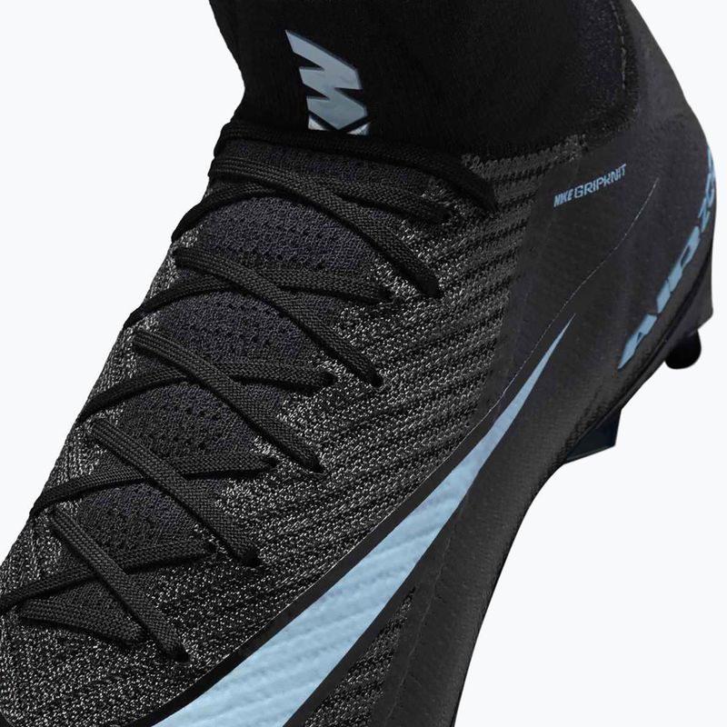 Buty piłkarskie męskie Nike Mercurial Superfly 10 Elite SG-Pro black/ice blue 9