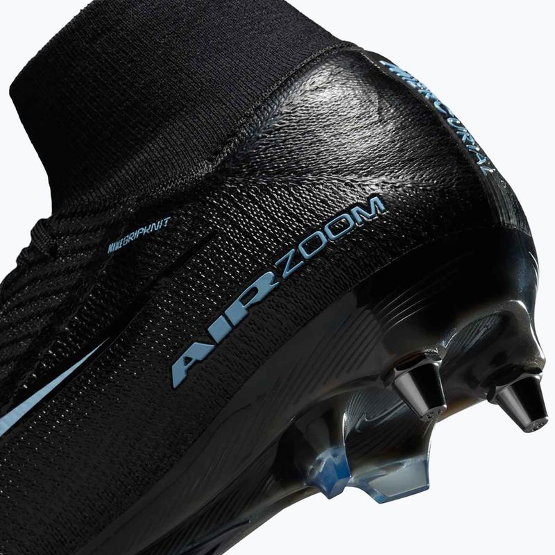 Buty piłkarskie męskie Nike Mercurial Superfly 10 Elite SG-Pro black/ice blue 11