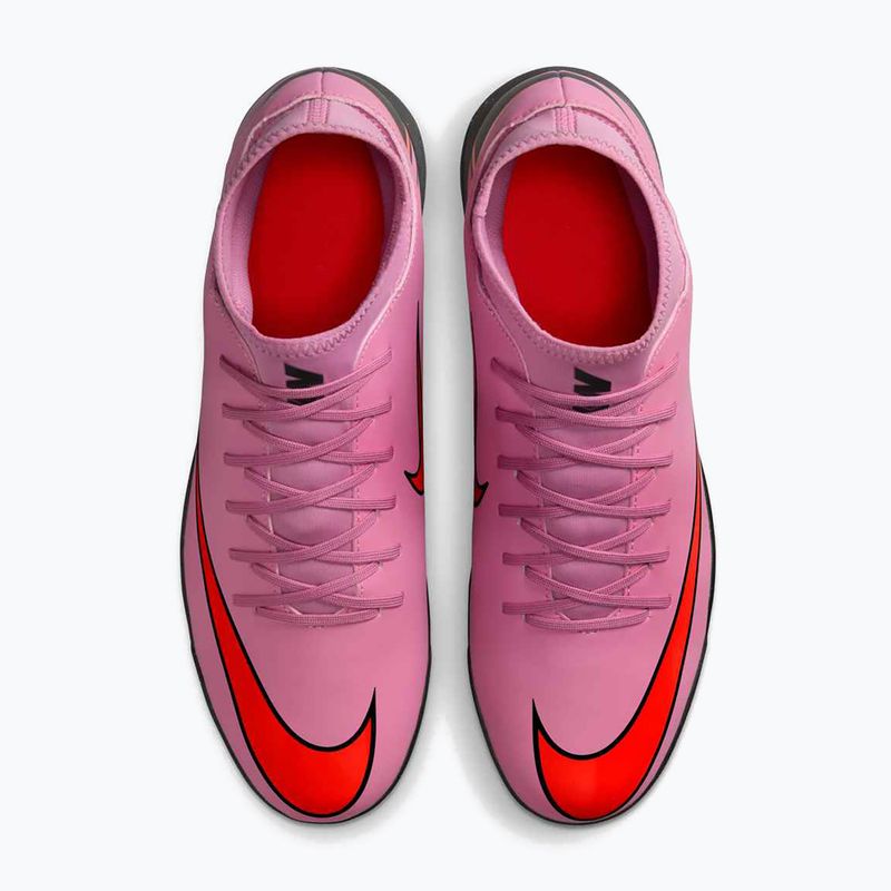 Buty piłkarskie męskie Nike Mercurial Superfly 10 Club TF magic flamingo/black/total crimson 6