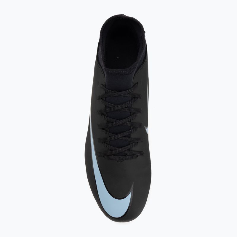 Buty piłkarskie męskie Nike Mercurial Superfly 10 Club FG/MG black/ice blue 5