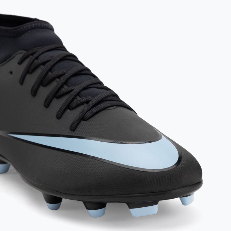 Buty piłkarskie męskie Nike Mercurial Superfly 10 Club FG/MG black/ice blue 7