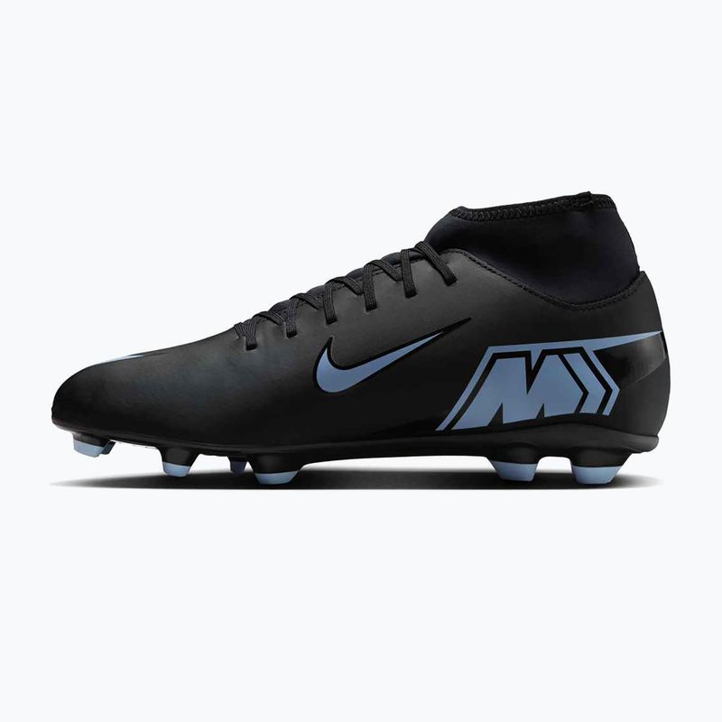 Buty piłkarskie męskie Nike Mercurial Superfly 10 Club FG/MG black/ice blue 2