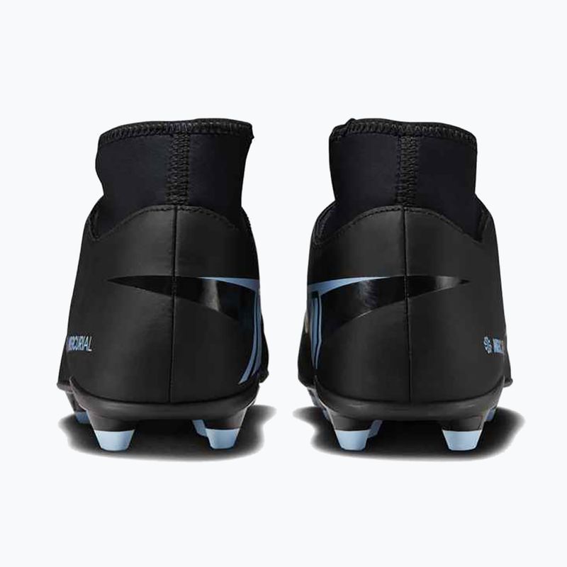 Buty piłkarskie męskie Nike Mercurial Superfly 10 Club FG/MG black/ice blue 4