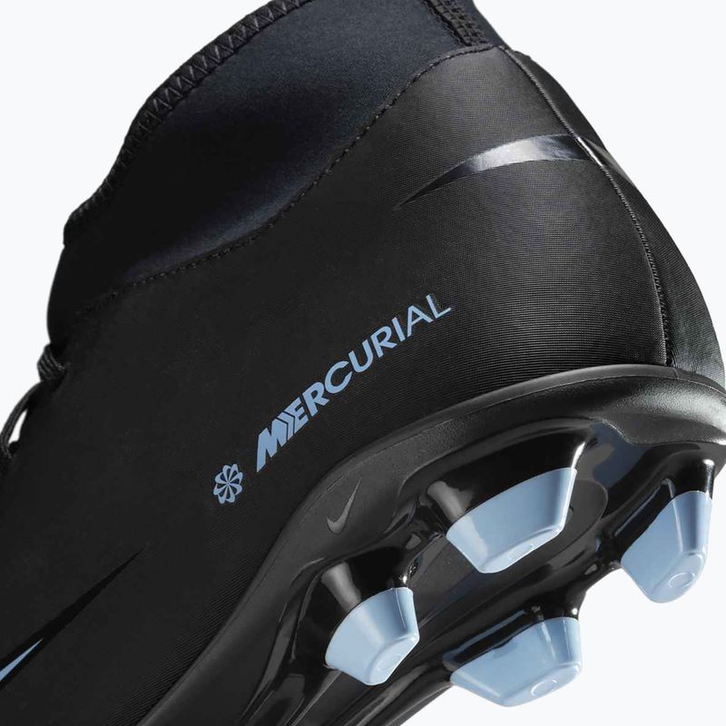 Buty piłkarskie męskie Nike Mercurial Superfly 10 Club FG/MG black/ice blue 7