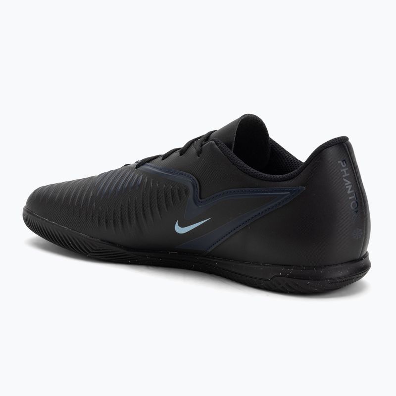 Buty piłkarskie męskie Nike Phantom 6 Low Club IC black/black 3