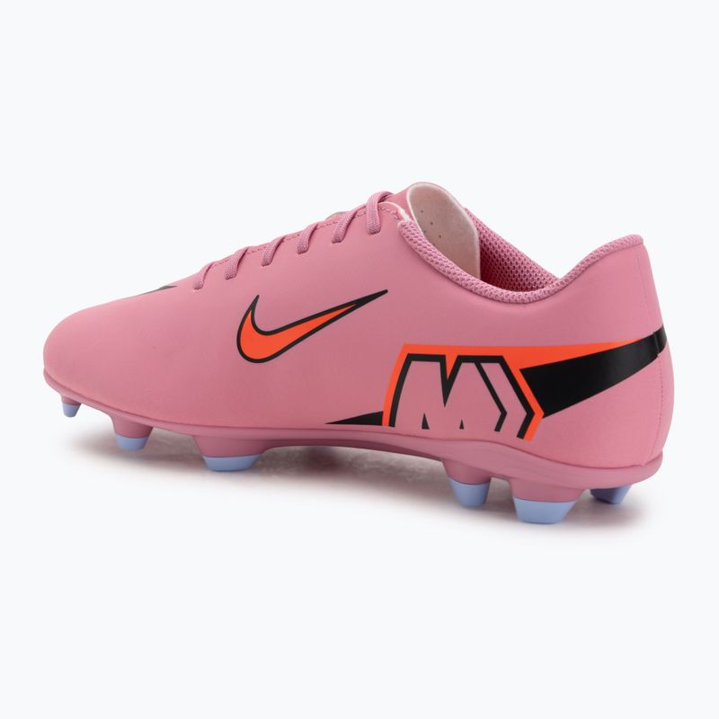 Buty piłkarskie męskie Nike Mercurial Vapor 16 Club FG/MG magic flamingo/black/total crimson 3