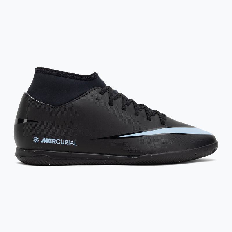 Buty piłkarskie męskie Nike Mercurial Superfly 10 Club IC black/ice blue 2