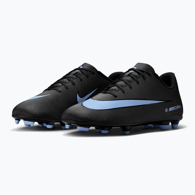 Buty piłkarskie męskie Nike Mercurial Vapor 16 Club FG/MG black/ice blue 3
