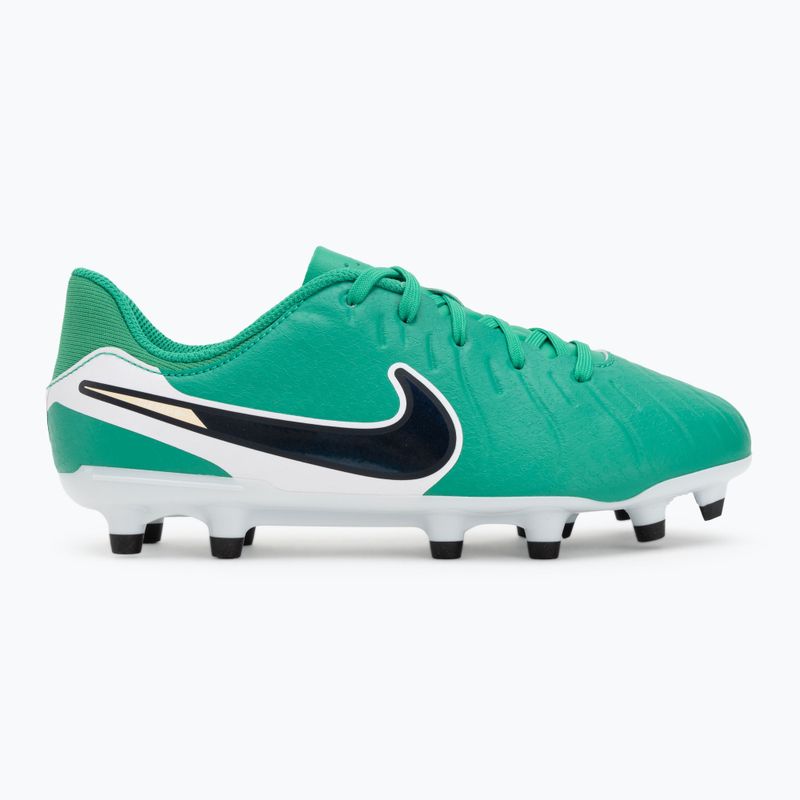 Buty piłkarskie dziecięce Nike Tiempo Legend 10 Academy LV8 FG/MG stadium green/dark obsidian 2