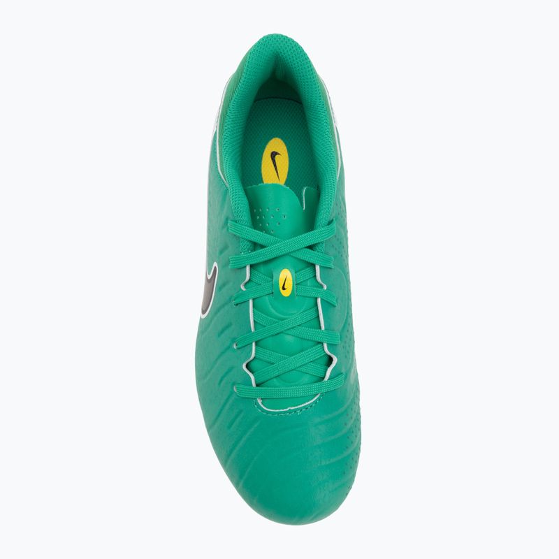 Buty piłkarskie dziecięce Nike Tiempo Legend 10 Academy LV8 FG/MG stadium green/dark obsidian 5