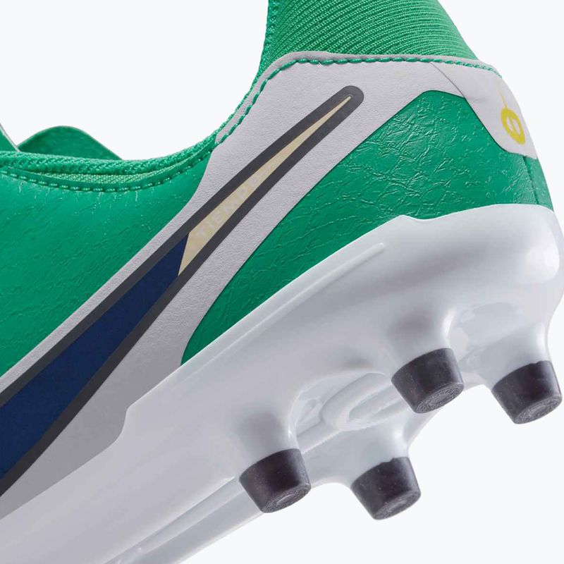 Buty piłkarskie dziecięce Nike Tiempo Legend 10 Academy LV8 FG/MG stadium green/dark obsidian 10