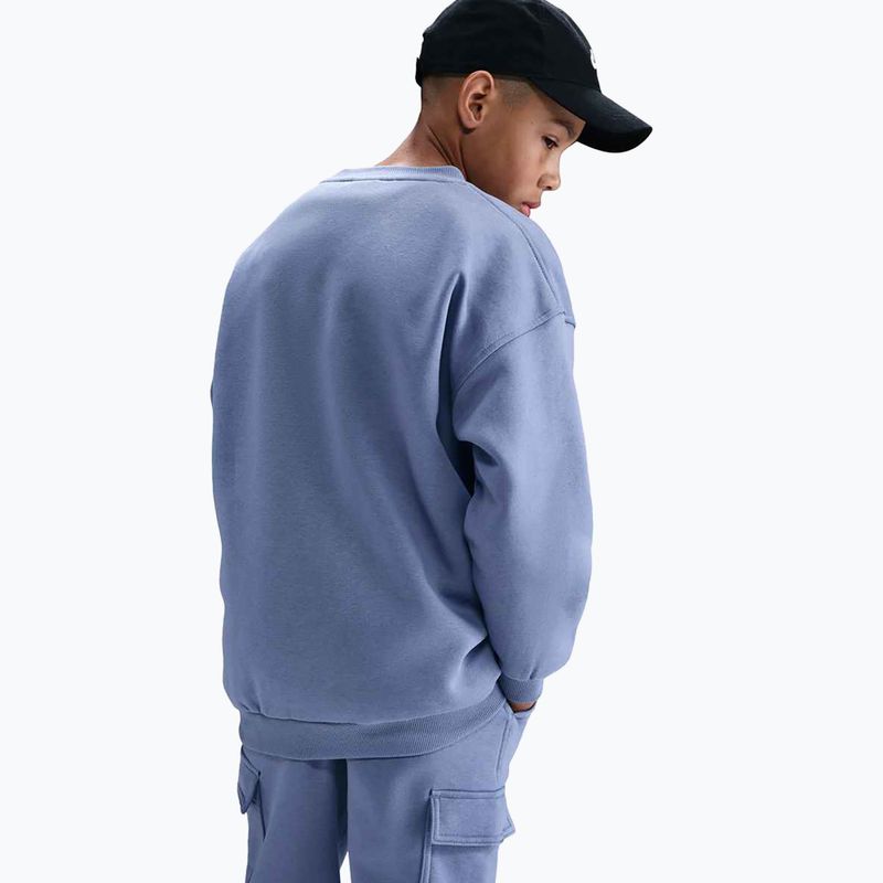 Bluza dziecięca Nike Sportswear Club Fleece world indigo/white 5