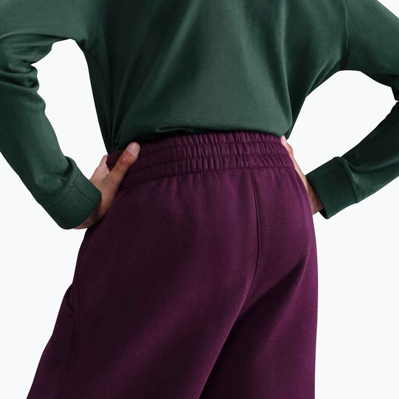 Spodnie dziecięce Nike Sportswear Club Fleece bordeaux/bordeaux/white 5