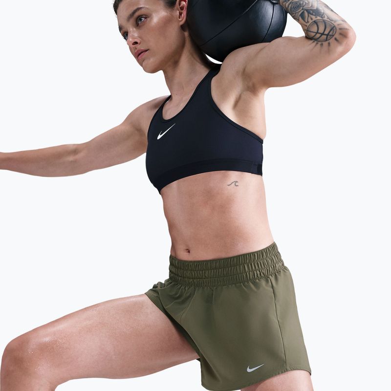 Spodenki damskie Nike One Dri-Fit 3" medium olive 4