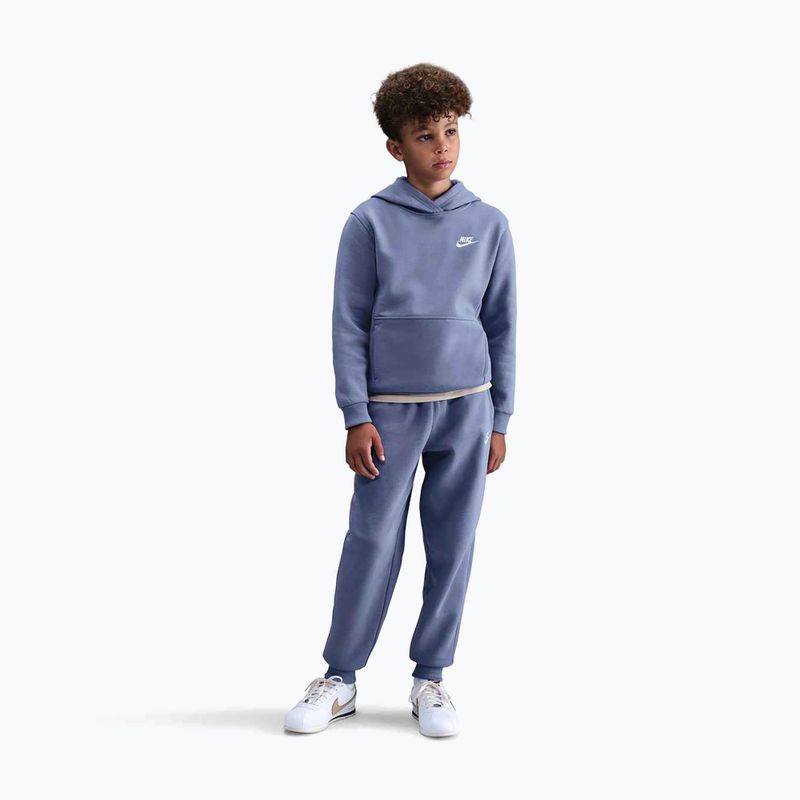 Bluza dziecięca Nike Sportswear Club Fleece world indigo/white 4