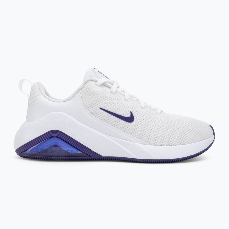 Buty treningowe damskie Nike Bella 7 white/white/court purple 2