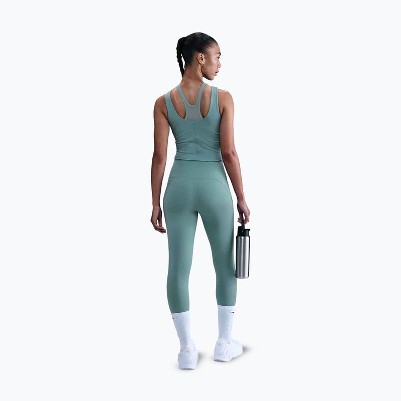 Top treningowy damski Nike One Fitted Dri-Fit Cropped Tank cannon/bicoastal 3