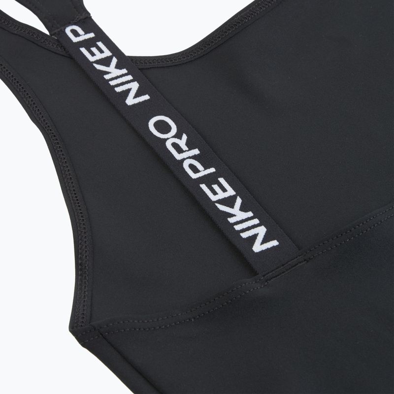 Koszulka treningowa damska Nike Pro Dri-Fit black/white 4