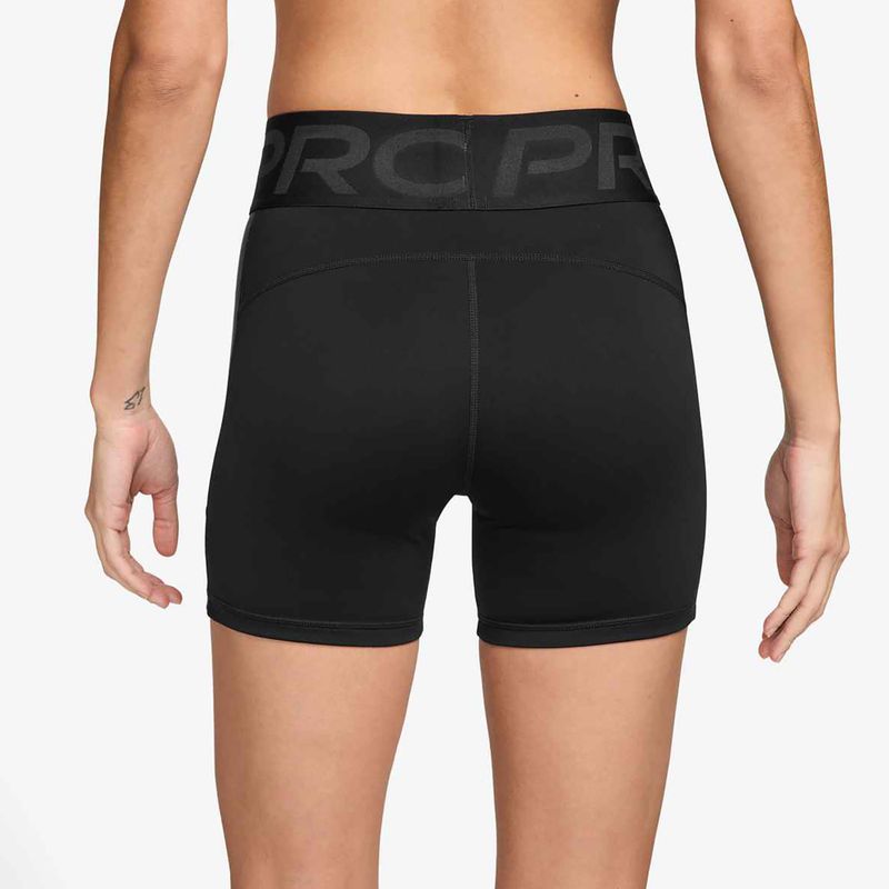 Spodenki damskie Nike Pro Sculpt High Waisted 5" Biker black/anthracite/white 2