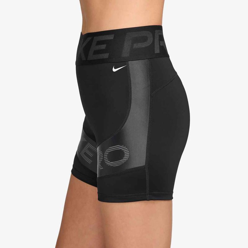 Spodenki damskie Nike Pro Sculpt High Waisted 5" Biker black/anthracite/white 3