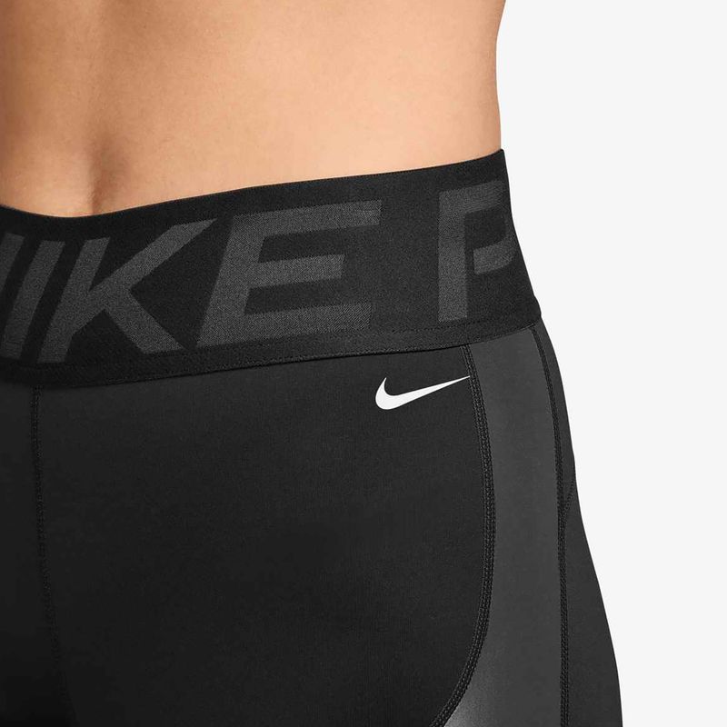Spodenki damskie Nike Pro Sculpt High Waisted 5" Biker black/anthracite/white 4