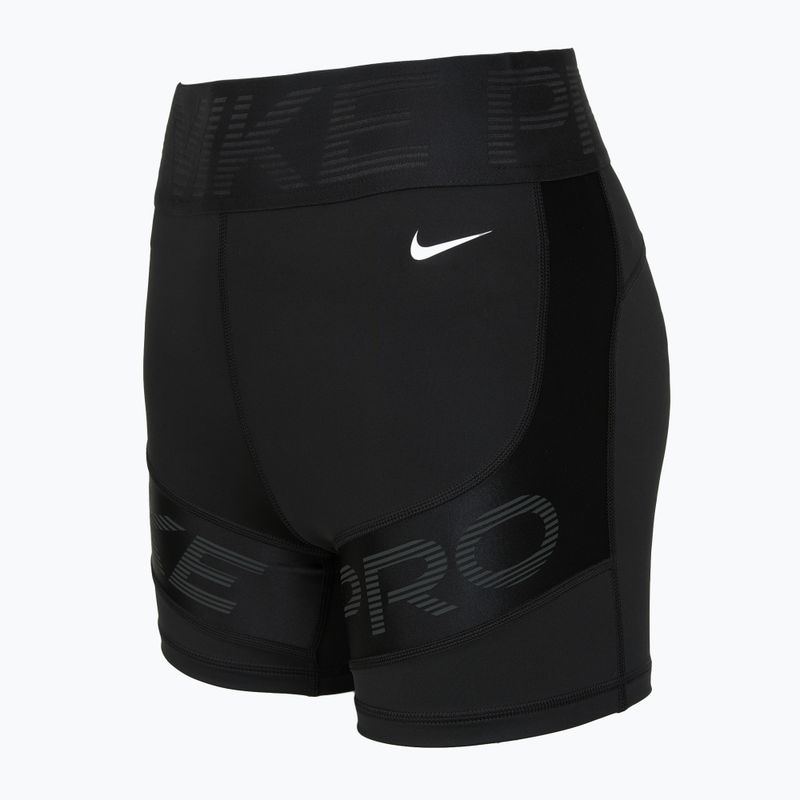 Spodenki damskie Nike Pro Sculpt High Waisted 5" Biker black/anthracite/white 7
