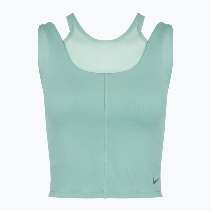 Top treningowy damski Nike One Fitted Dri-Fit Cropped Tank cannon/bicoastal 7