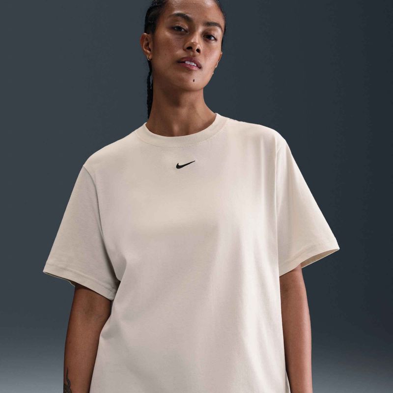 Koszulka damska Nike Sportswear Essential light bone 4