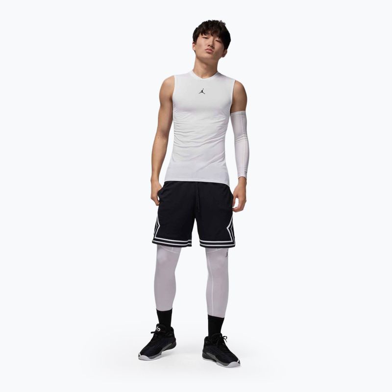 Koszulka termoaktywna męska Nike Jordan Sport Dri-FIT white/black 2