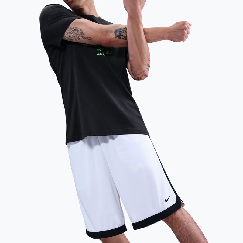 Spodenki koszykarskie męskie Nike DNA Academy Dri-FIT 11" white/black/black 5