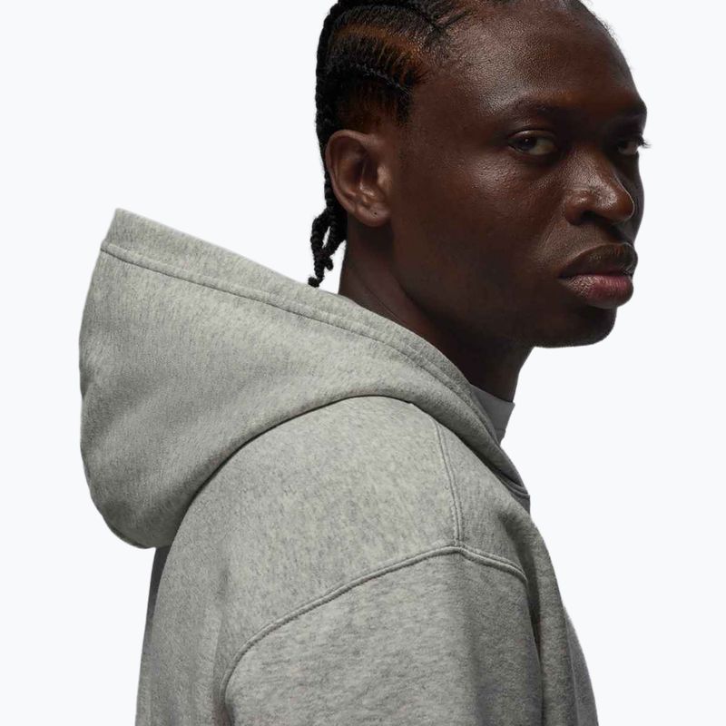 Bluza męska  Jordan Brooklyn Fleece grey heather/white 5