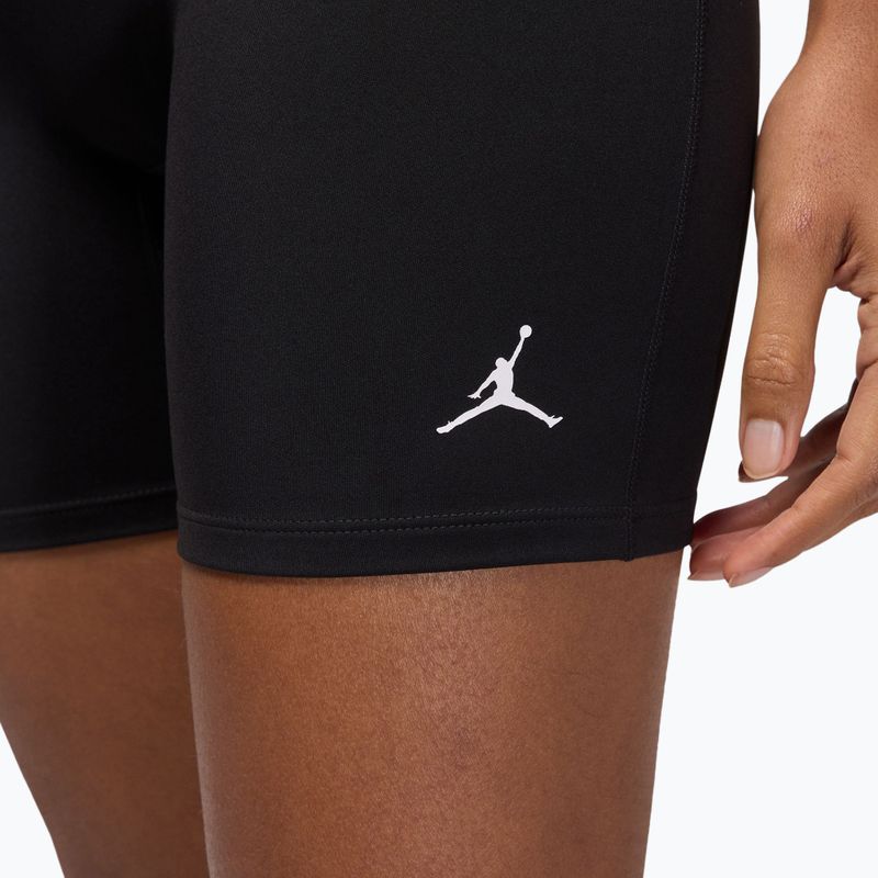 Spodenki damskie  Jordan Sport Dri-Fit High Waisted 6" black/white 4