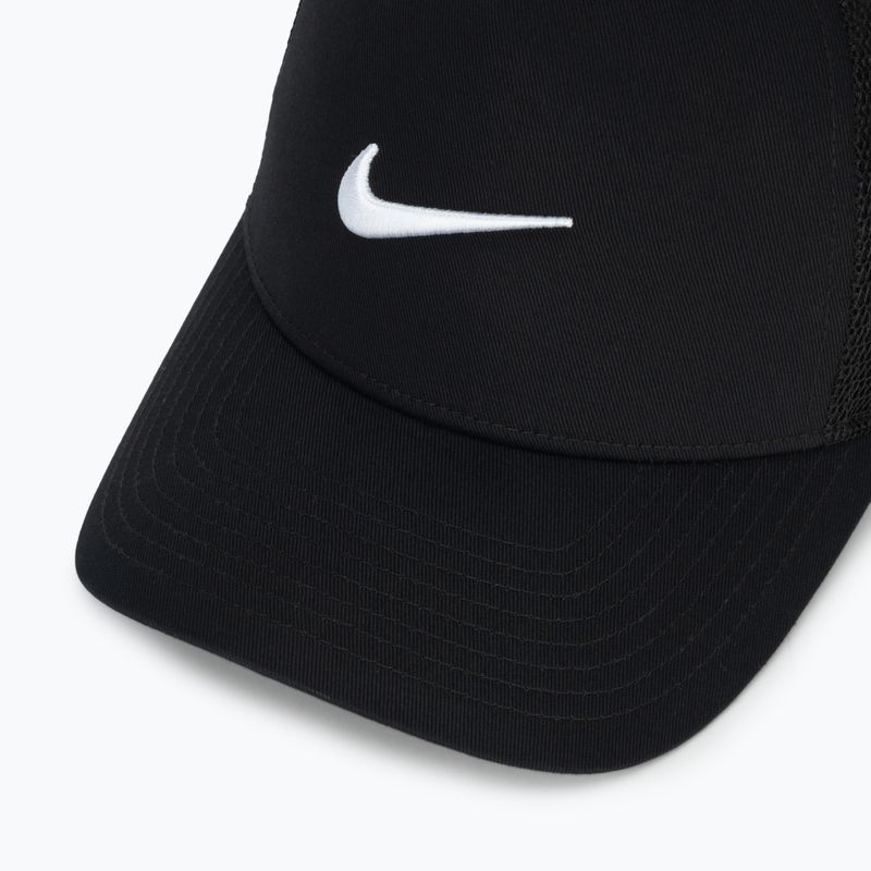 Czapka z daszkiem Nike Rise Structured Trucker black/black/white 3